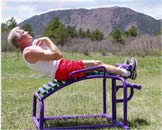 Outdoor Fitness Course Sit-up Board